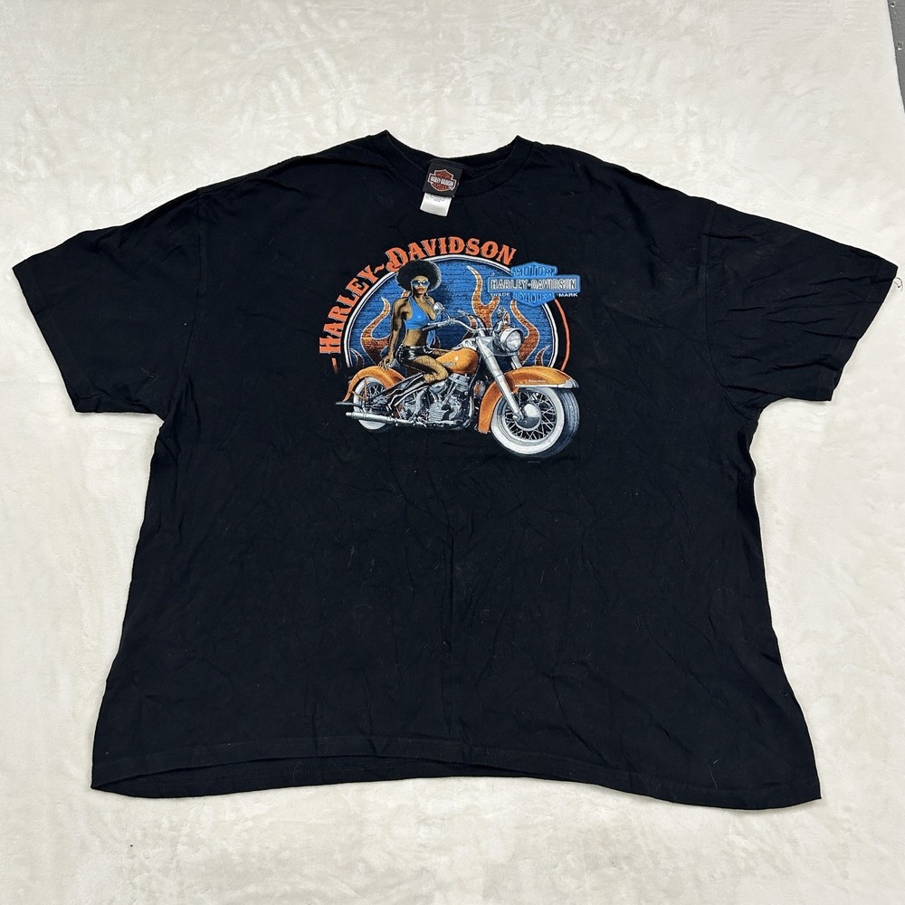 Harley-Davidson Graphic Tee Mens 3XL pinup girl Bloomsburg PA Motorbike
